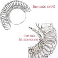 thumbnail image 3 of Ring Size Measuring Tool Metal Ring Mandrel Ring Sizer Guage Ring Measurements and Finger Measurements Kit, 3 of 5