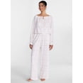 thumbnail image 3 of Joyspun Women's Flannel Sleep Pants, 30” Inseam, Sizes XS-3X, 3 of 7