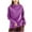 Purple Womens Sweaters, variant on BSDJILFG Fall Tops for Women Dressy Cowl Neck Shirt Long Sleeve Knitted Cotton Turtle Neck Pullovers