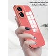 thumbnail image 3 of Compatible with Realme C55 Case for Women Men, Ultra Thin Realme C55 Phone Case Silicone Cute Shockproof Plating Electroplate Soft Cases Cover (Camellia Red), 3 of 13