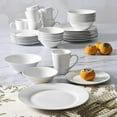 thumbnail image 5 of Gibson 102563.16RM Porcelain Zen Buffet 16 Piece Round Dinnerware Set, White, 5 of 6