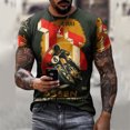 thumbnail image 2 of Nueva camisa informal de manga corta con solapa para hombres MABOTO TTA40-622 M, 2 of 4