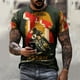 thumbnail image 2 of Nueva camisa informal de manga corta con solapa para hombres Eccomum TTA40-498 6XL, 2 of 4