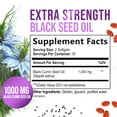 thumbnail image 3 of Black Seed Oil Capsules 1000mg with Thymoquinone - Pure Nigella Sativa for Skin Health & Immune Support, 100% Blackseed Oil, Amazing Extraction Above Cold Pressed Black Cumin Seed - 60 Softgels, 3 of 9