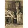 thumbnail image 2 of Alice Barber Stephens 13x18 Black Ornate Wood Framed Double Matted Museum Art Print Titled - Their Perfume Flooded the House (1892), 2 of 5