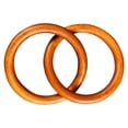 thumbnail image 1 of OULII Multi-Linked Wood Decor Wood Chain Links Brown Wall Decor Home Decoration 1Pcs, 1 of 8