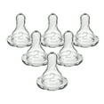 thumbnail image 2 of (3 pack) Dr. Brown's Natural Flow Level 2 Narrow Baby Bottle Nipple, Medium Flow, 3m+, 100% Silicone, 6 Pack, 2 of 9