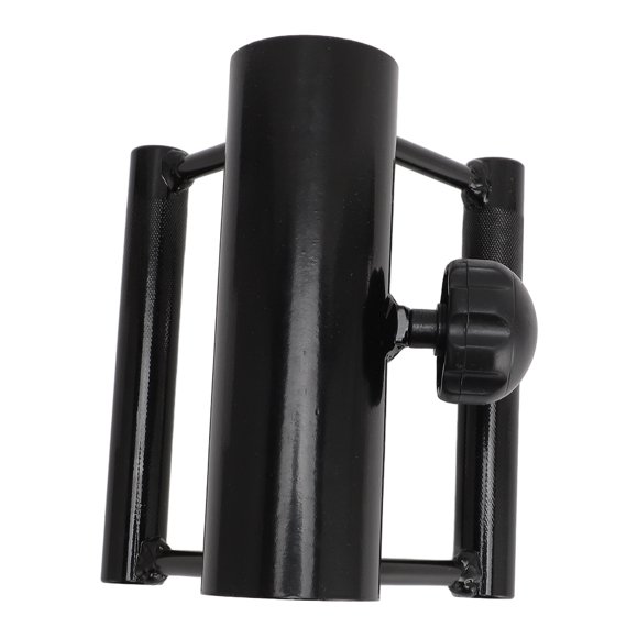 Barbell Bar Handle Attachment, Secure Locking Knob Barbell V Bar Row for Back Training