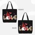 thumbnail image 2 of Easygdp Love Gnomes Bolsa Tote para Mujer, Bolso de Hombro para Trabajo, Playa, Viajes, Compras y Supermercado, 2 of 7