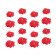 thumbnail image 2 of LOLIPPYY 20pcs Christmas Flower Pendant Ornaments, Artificial Hanging Decorations for Holiday, Wedding, Party, Small & Large Sizes, 2 of 7