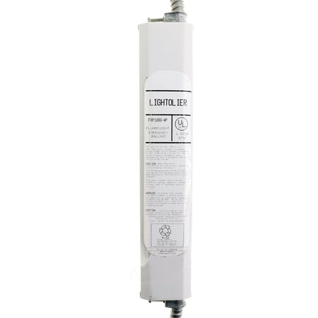 Lightolier FBP1000-4P Fluorescent Emergency Ballast, 1-Lamp, 120/277V