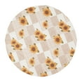 thumbnail image 1 of jifeng Flower Table Cloth Nordic Table Protector for Celebration Wedding Holiday 48 Inch, 1 of 9