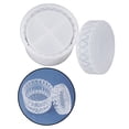 thumbnail image 1 of Moldes de resina de caja redonda, molde de resina de caja de joyería, boletín de silicona Moldes de resina con tapa, caja de bricolaje Moldes de fundi Soledad Estuche de almacenamiento de moldes de silicona, 1 of 6