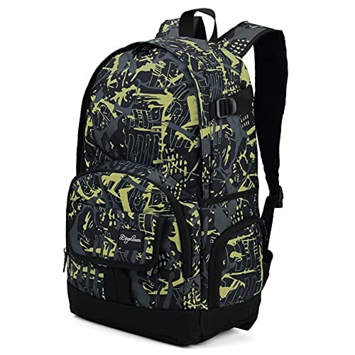 Mochila de estilo Rickyh para estudiantes, bolso para niños, liviano, impermeable, de 15.6 pulgadas