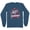 Indigo Blue, variant on I'm Just Here for the Cranberries Long Sleeve Shirt Unisex Medium Navy