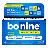 Bonine Chewable Tablets for Motion Sickness, Raspberry 16 ea (Pack of 6)