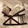 thumbnail image 4 of Foldable Upholstered Footrest Floral, 4 of 4