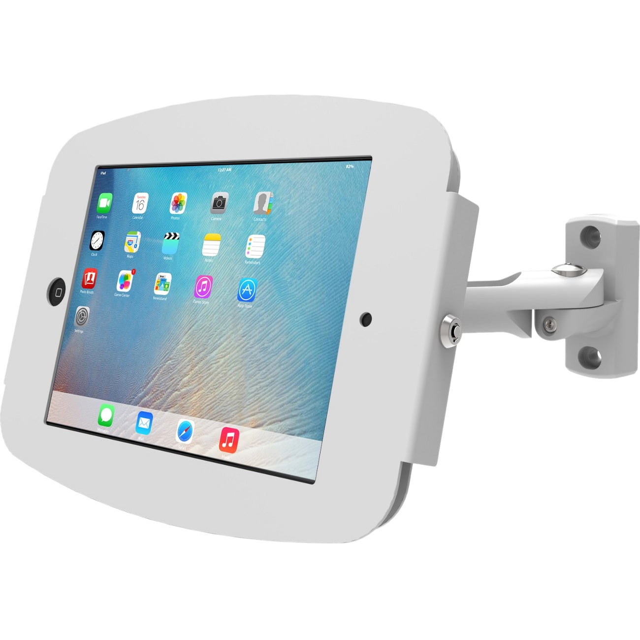 Compulocks Space Swing Arm iPad 12.9" Wall Mount White Mounting kit