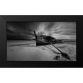 thumbnail image 2 of Krocka, Peter 18x12 Black Modern Framed Museum Art Print Titled - Bunbeg Shipwreck, 2 of 5
