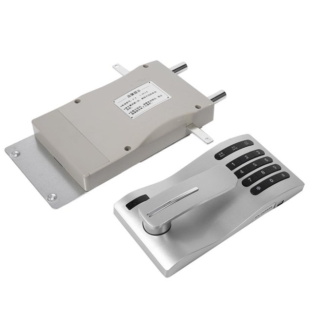 Touch Keypad Lock, Password Key Access Lock Touch Keypad Cabinet Coded Lock, Digital Electronic Induction Silver For Office Metal Cabinet Home ANGGREK Touch Keypad Cabinet Coded Lock