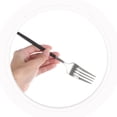 thumbnail image 5 of CIMAXIC Outdoor Travel Cutlery Set Black Portable Fork Spoon Chopsticks for Storage, 5 of 6