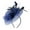 Navy, variant on FNGZ 1 Pc Headband, Beige Heardband, Fascinator Women's Organza Church Kentucky Derby British Bridal Tea Party
