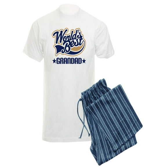 CafePress - Worlds Best Grandad - Men's Light Pajamas