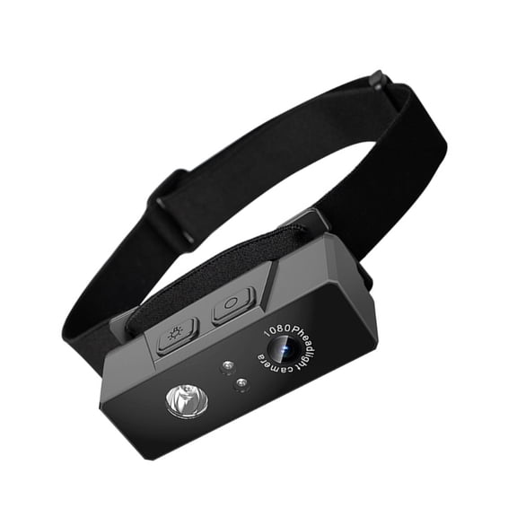 Rechargeable Headlamp Camera for Extended Use in Various Environment Recorder