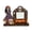 A, variant on Day Of The Dead Wooden Picture Mexican Lady Photo Halloween Día De Los Muertos Desktop Photo Holder Floral Skeleton Tabletop Picture Display For Home Altar Memorial Decoration