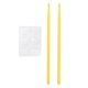thumbnail image 1 of 5A tambor Durable Nylon Stick transparente Mute Pad Set Drum Accesorios (Amarillo), 1 of 8