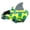 Green, variant on Dog Life Jacket, High Buoyancy Pet Safety Vest with Rescue Handle for Swimming Boating Beach, Ripstop Pet Float Vest Coat for Small Medium Large