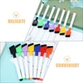 thumbnail image 5 of Pretyzoom 8pcs Multi color Dry Erase Markers Set Erasable Pens for Whiteboards Classroom Supplies Colorful Markers with Eraser Brush, 5 of 6