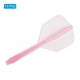thumbnail image 3 of Unique Bargains Plastic 2BA Integrated Dart Shaft and Flights Replacement, Pink 3 Pack, 3 of 5