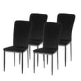 thumbnail image 5 of Modern And Contemporary Tufted Velvet Upholstered Accent Dining Chair, 5 of 9