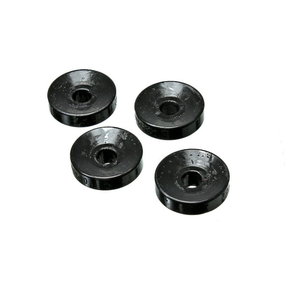 Energy Suspension 16.8112G Shock Bushing Set; Black; Rear Upper; Performance Polyurethane; Fits select: 2006-2011 HONDA CIVIC