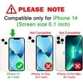 thumbnail image 2 of for iPhone 14 Case 6.1 inch, Cute Sparkly Glitter Bling Slim Shockproof Bumper Camera Protection Phone Case for Women Girls (Pink), 2 of 7