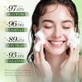 thumbnail image 3 of Pisexur Belleza Maquillaje Limpiador facial antiedad iluminador con aceite salicílico de té verde, 100 gpara mujeres y hombres, 3 of 7