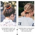 thumbnail image 2 of EeaseCA 3pcs Elastic Hair Rope Circles Halloween Themed Ponytail Holders Girl Scrunchies, 2 of 8