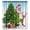 White(Santa), variant on Deago Merry Christmas Shower Curtain Xmas Snowman Waterproof Funny Bathroom Curtains Party Decor With 12 Hooks Set (71"x71")