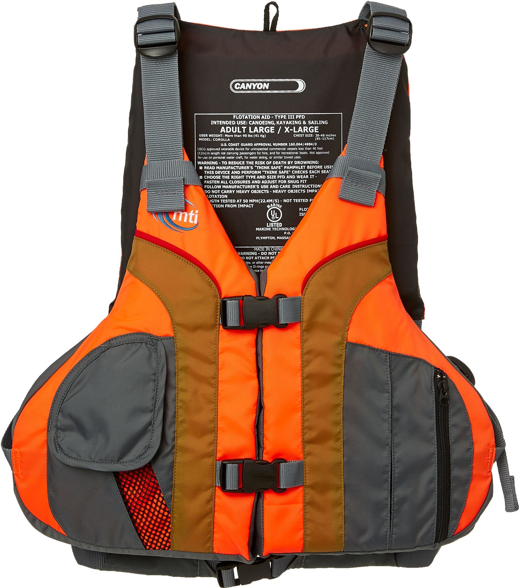 MTI Adult Canyon Life Vest