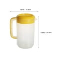 thumbnail image 2 of ELAYARD Tea Pitchers Cold Water Jug Plastic Large Capacity For Guest Hosts 1Pcs, 2 of 8