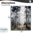 thumbnail image 4 of Stupell Industries Farmhouse Cold Woods Birch Forest Gray Framed Giclee Art, 16 x 20, by Franklyn Gregory, 4 of 8