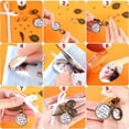 thumbnail image 3 of LICEWO Elegant Florals Keychain With Interchangeable Picture Frame Sturdy Designs, 3 of 7