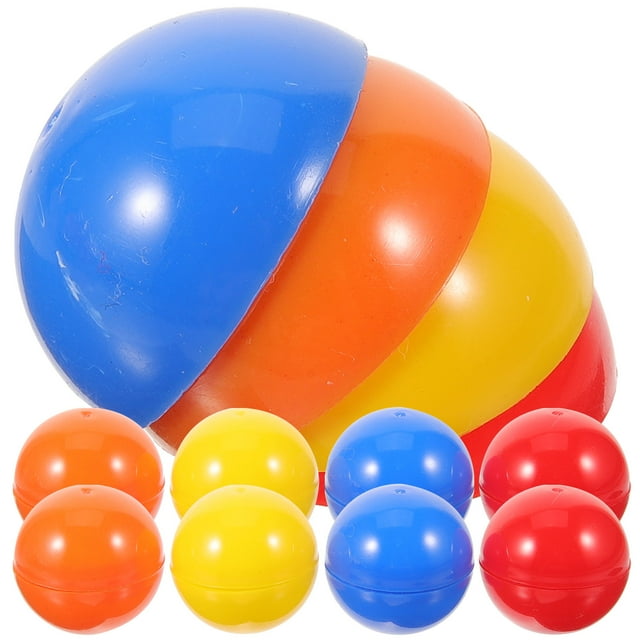 EeaseCA 100pcs 3cm Lottery Balls Colorful Balls Table Tennis Ball Party Game Ball Prop (Mixed Color)