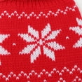 thumbnail image 5 of Christmas Pet Dog Puppy Snowflake Knit Sweater Hoody Clothes Costume  Gifts, 5 of 5