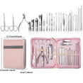thumbnail image 2 of Nail Set - 26-Piece Nail Tools for Home Use - Quality Ergonomic Design Complete Manicure and Pedicure Kit, 2 of 8