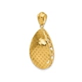 thumbnail image 3 of 18K Yellow Gold Drop Pendant Necklace with Chain, 3 of 4