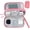 Pink, variant on Electronics Travel Organizer Bag, Double Layer Water-Resistant Tech Case for Cables, Charger, Hard Drive and Phone, Portable Storage Pouch for Travel and Office, Digital Accessory Carrying Case