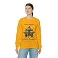 thumbnail image 6 of UFO Earth & Beyond XMas Unisex Heavy Blend™ Crewneck Sweatshirt, 6 of 7