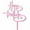 14, variant on 10pcs Acrylic Happy Birthday Cake Toppers Holiday Party Decorative Crafts Supplies for Children Girl Boys Birthday Gift